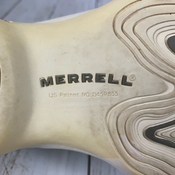 Merrell Womens Topo Oxford Pro Size 7.5 White Lace Up Sneaker Shoes - Picture 8 of 13